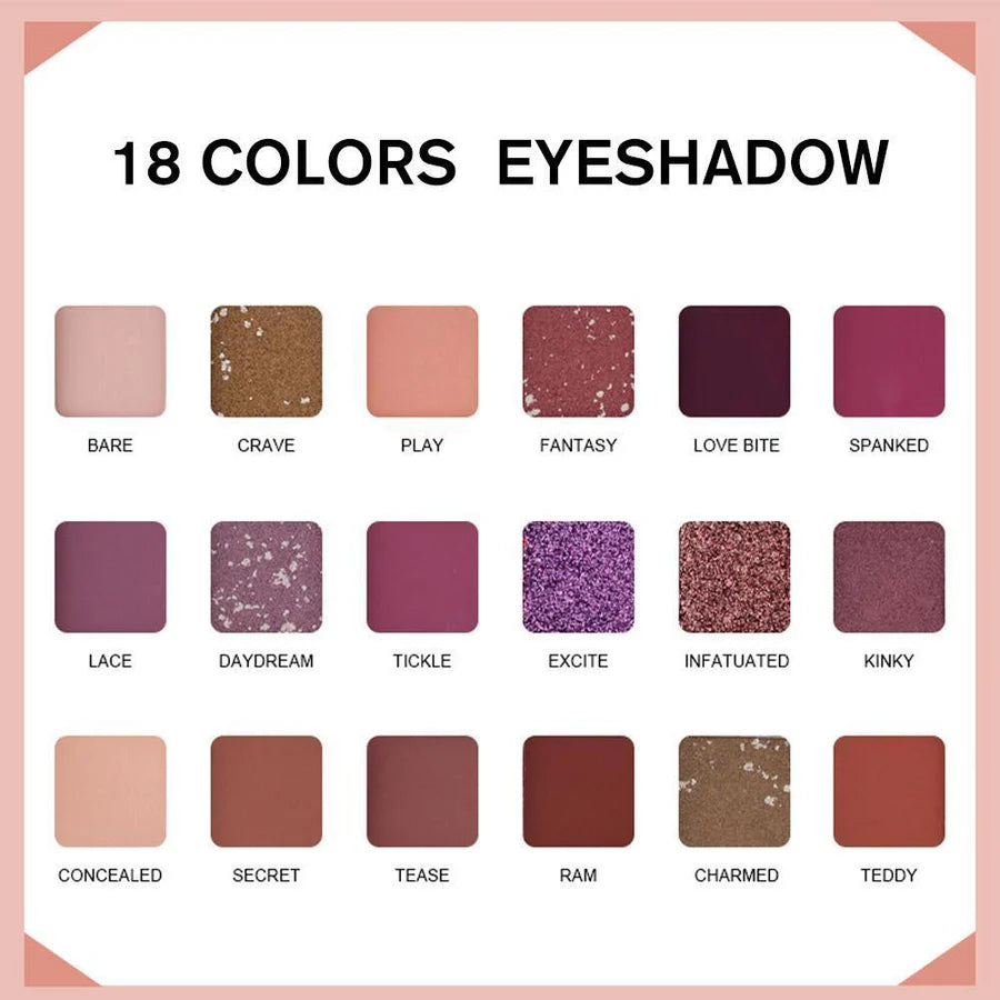 Nude 18 Colors Shimmer