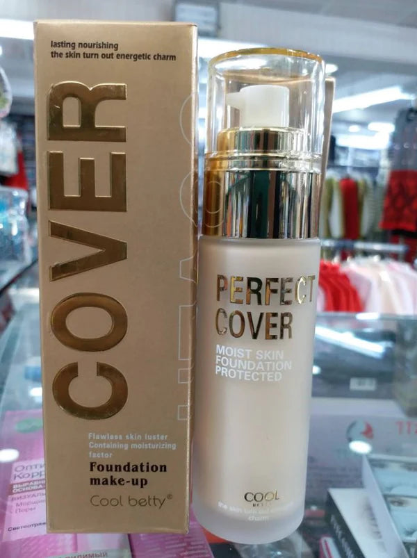 Cool Betty Perfect Cover Protected Moist Skin Foundation Makeup