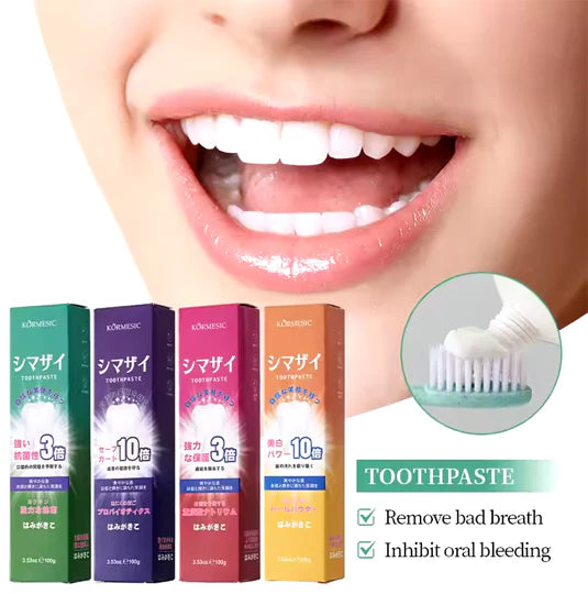 KORMESIC Private Label natural whitening organic Pearl Whitening tooth paste Orange 100g KMC250236