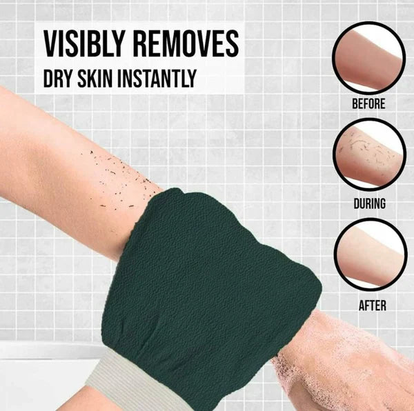 Glow-Up Duo Coffee Scrub & Exfoliating Glove