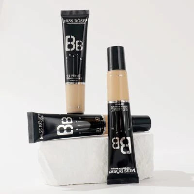 Miss Rose Silk Radiance Mineral Pigments All Skin Type Vitamin E Long-lasting BB Cream